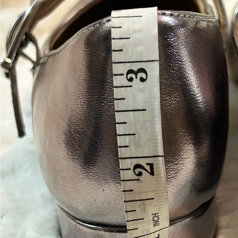 Life Stride Metallic Pewter buckle strap Mary Jane flat women’s size 7M - Picture 13 of 13